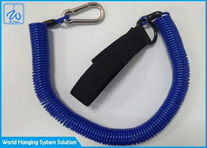 Lanyards visgereedschap pol veiligheids spoel Lanyard terugtrekkend draad binnen Tup cover