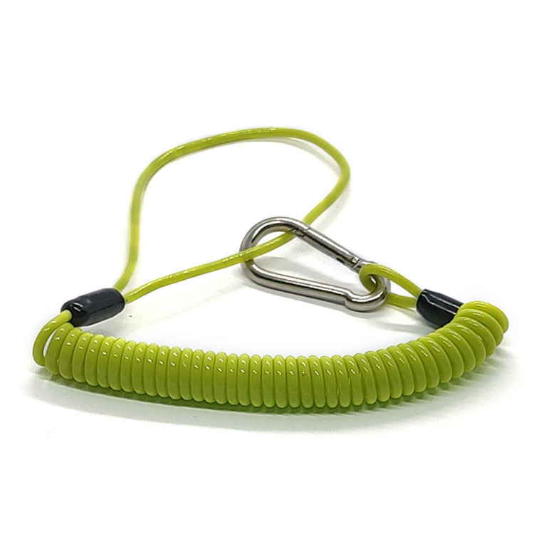 Draad spoel Lanyard Gereedschap Lanyard Intrekbare Hard Hoed Tether Spring Lanyard