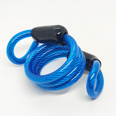 Rol Lanyard Attaches To Belt Loops of het Hulpmiddelsleutelkoord van Lanyard Bungee Coil Key Chain van de Handtassenveiligheid