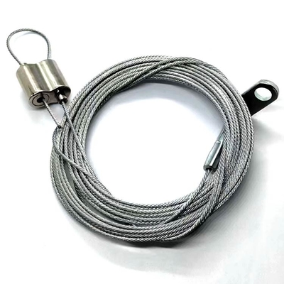 Van de het Zinklegering van de nikkelverf van de de Tangdraad de Van een lus voorziende Opschorting Kit For Lighting
