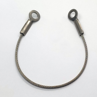 De Slinger van de het Roestvrije staalkabel van de draadkabel voor Kabelbeeldschermsysteem