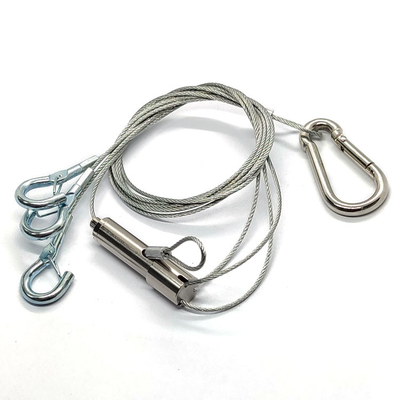 Pot die van de staalkabel de Regelbare Installatie Kit With Hook For Safety hangen