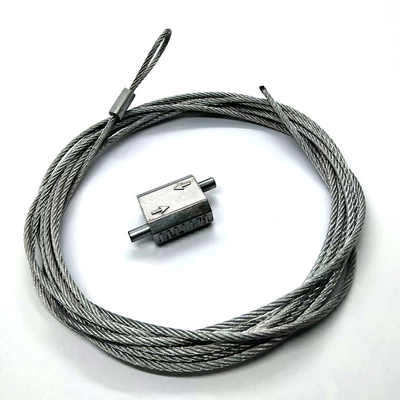 Het hoge Trekkende van de het Sluitenkabel van de Krachtdraad Seismische de Tangstaal past het Systeem van de Steunopschorting retroactief aan