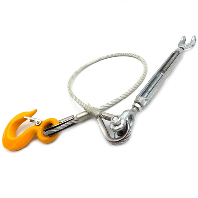 Gegalvaniseerde van de het Optuigenassemblage Versterkte Metalen kap van de Staalkabelkabel de Staalkabelslinger voor het Opheffen