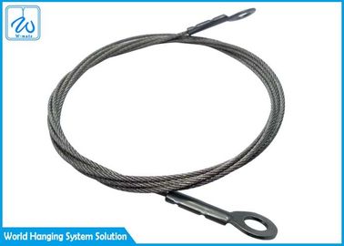 1.5mm Gegalvaniseerde de Kabeloog & Slinger 1x19 van de Staaldraad voor Lamp Hangend Systeem