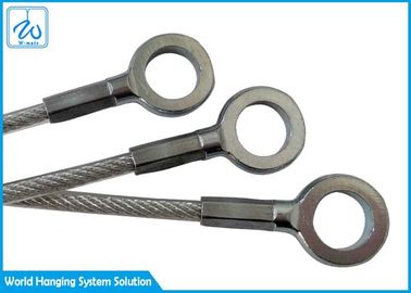 Van de de Kabelslinger van de opschortings de pvc Met een laag bedekte Gevlechte Draad Vrije Lengte voor Douane
