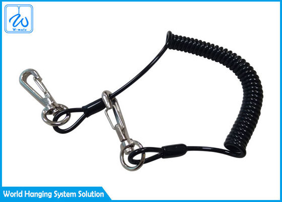 Van de de Uitbreidingslente van Constant Tension Spring 7x7 de Veiligheidskabel