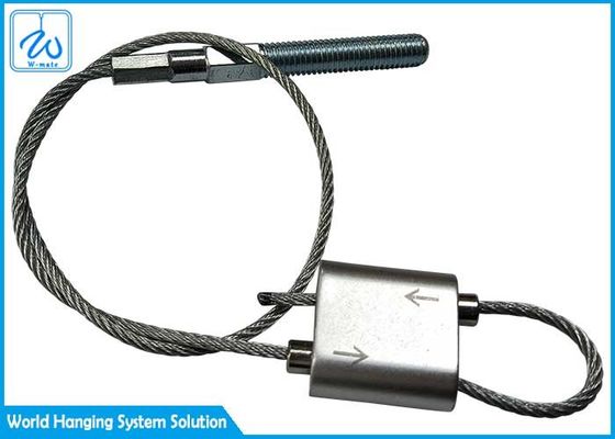 De creatieve Designable-Uitrustingen van de Boutbeëindiging door de Lijnklem van de Staalkabel