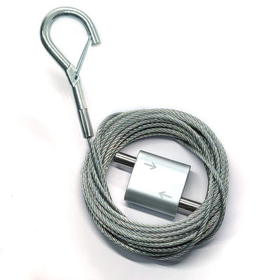 Van de het Zinklegering van de nikkelverf van de de Tangdraad de Van een lus voorziende Opschorting Kit For Lighting